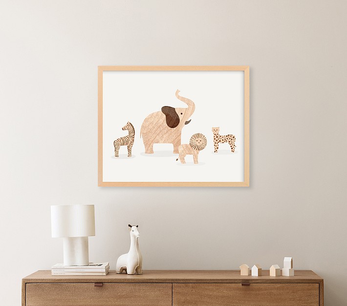 PARURE DE LIT ENFANT SAFARI MULTICOLORE : CE Blanc