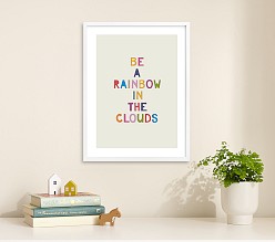 Minted® Rainbow In A Cloud Wall Art By Hanna Mac