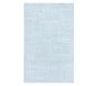 Open Box: Custom Modern Coastal Rug, 5' x 8' - Misty Blue