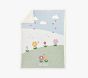 Flower Garden Heirloom Baby Blanket