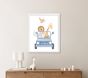 Minted® Safari Friends Animals In Car Wall Art by Teju Reval