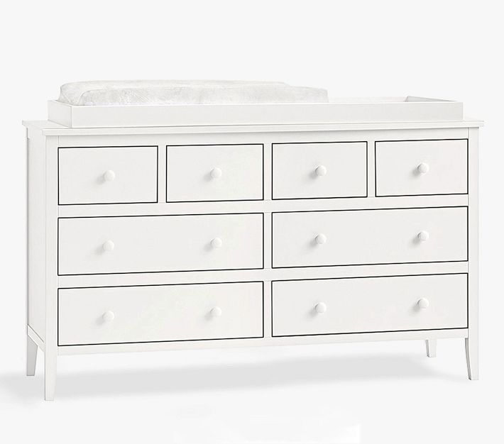 Emerson Extra Wide Changing Table Dresser Topper Pottery Barn Kids