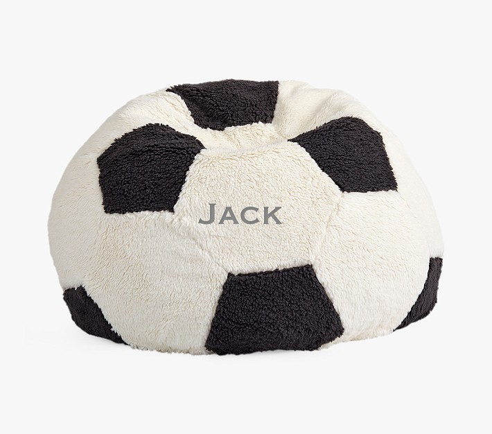 Sherpa Soccer Ball Anywhere Beanbag™ | Pottery Barn Kids