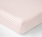 Organic Cotton TENCEL™ Stripe Crib Fitted Sheet