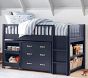 Camp Storage Low Loft Bed