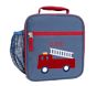 Mackenzie Blue Trucks Chenille Lunch Boxes
