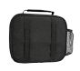 Mackenzie Solid Black Lunch Box