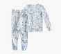 Rifle Paper Co. Bunny Floral Organic Cotton Tight Fit Kid Pajama Set