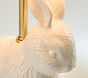 Rifle Paper Co. Ceramic Bunny Lamp (17")