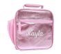 Mackenzie Metallic Pink Lunch Box
