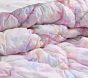 Textured Tie Dye Heart Comforter &amp; Shams