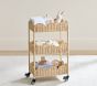 Palmer Scallop Tiered Storage Cart