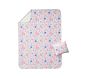 Lavender Floral Blooms Nap Set - Blanket &amp; Pillow 