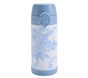 Mackenzie LoveShackFancy Blue Damask Floral Water Bottle