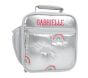Mackenzie Puffer Metallic Silver Rainbows Lunch Box
