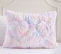 Textured Tie Dye Heart Comforter &amp; Shams