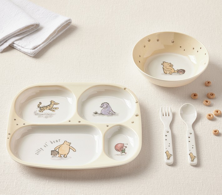 Winnie the Pooh Nursery Feeding Set | Pottery Barn Kids