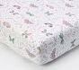 Margot Butterfly Organic Crib Fitted Sheet