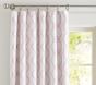 Addison Flocked Blackout Curtain