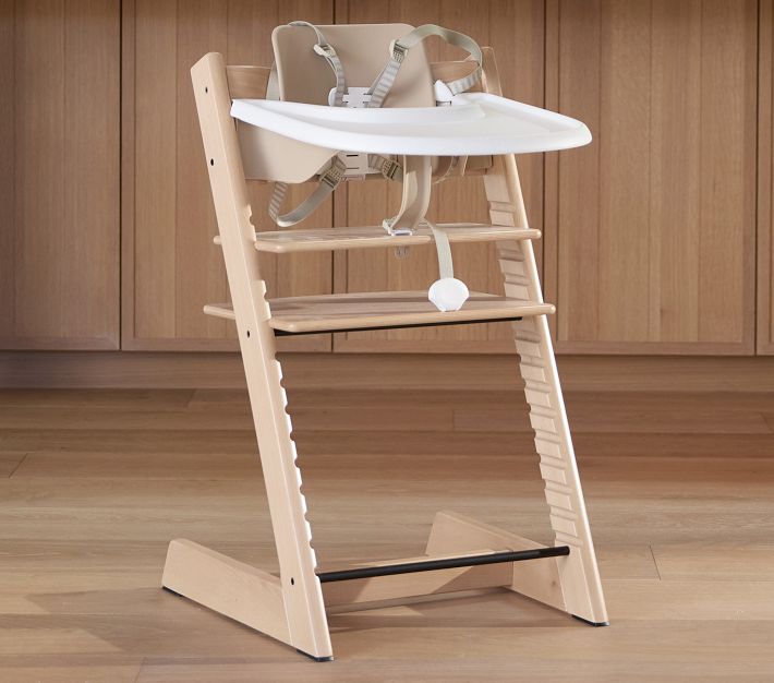 ベビー用家具 Stokke Tray Vanilla /Tripp Trapp Natural Stokke Tripp Trapp High Chair Complete² - Vanilla White/Beige