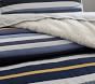 Stow Stripe Sherpa Comforter &amp; Shams