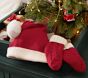 Santa Hat and Bootie Set