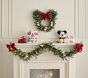 Disney Mickey Mouse Light-Up Christmas Wreath &amp; Garland