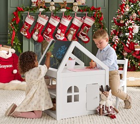 Toddler House Play Table (25w x 31h")