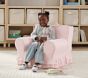 Anywhere Chair&#174;, Dusty Blush Ruffle Slipcover Only