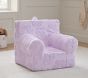 Kids Anywhere Chair&#174;, Lilac Clipped Jacquard Daisy Slipcover Only