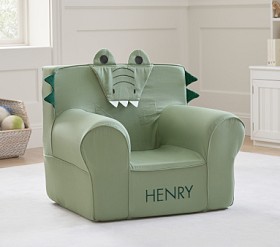 CHAISE POTERY BARN ANYWHERE FIG VELOURS « LIRE » taille rég/support