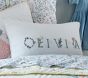 Heritage Floral Alphabet Personalized Pillow Cover