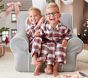 Stewart Plaid Flannel Kid Pajama Set