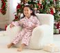 Holiday Bows Flannel Kid Pajama Set