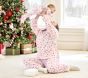 Holiday Bows Adult Flannel Pajama Set