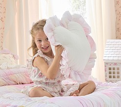 LoveShackFancy Tie-Dye Heart Pillow