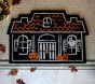 Light-Up Haunted House Doormat