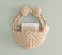 Rattan Bow Wall Basket (17")