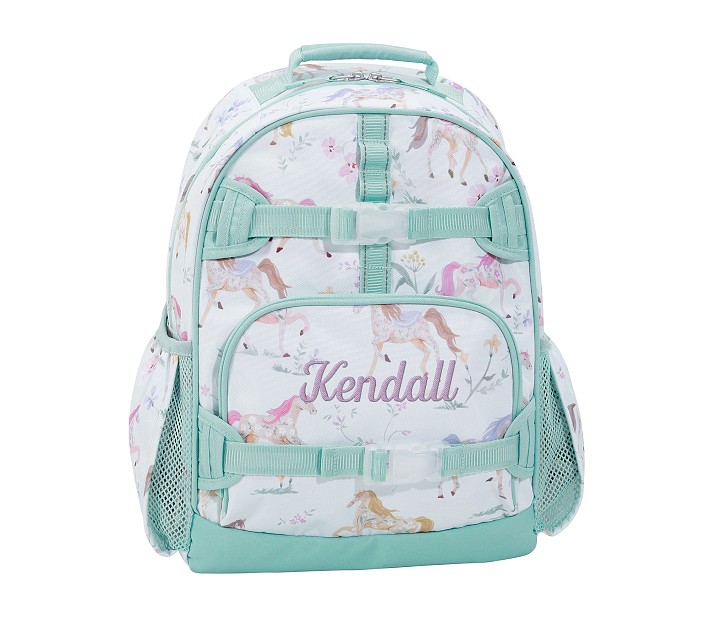 Mackenzie Aqua Disney Frozen Backpacks | Pottery Barn Kids