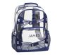 Mackenzie Navy Clear Backpacks