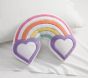 Stoney Clover Lane Rainbow Pillow