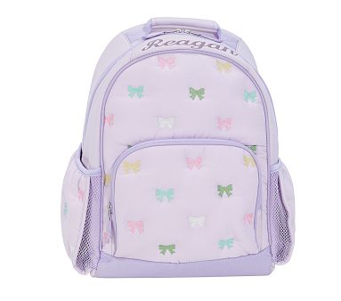 Lavender Bows Backpack | Pottery Barn Kids