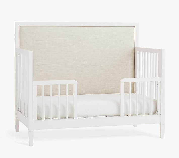 Parker 3-in-1 Toddler Bed Conversion Kit, Simply White, UPS