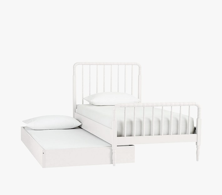 Elsie Trundle Only, Simply White, In-Home Delivery & Assembly