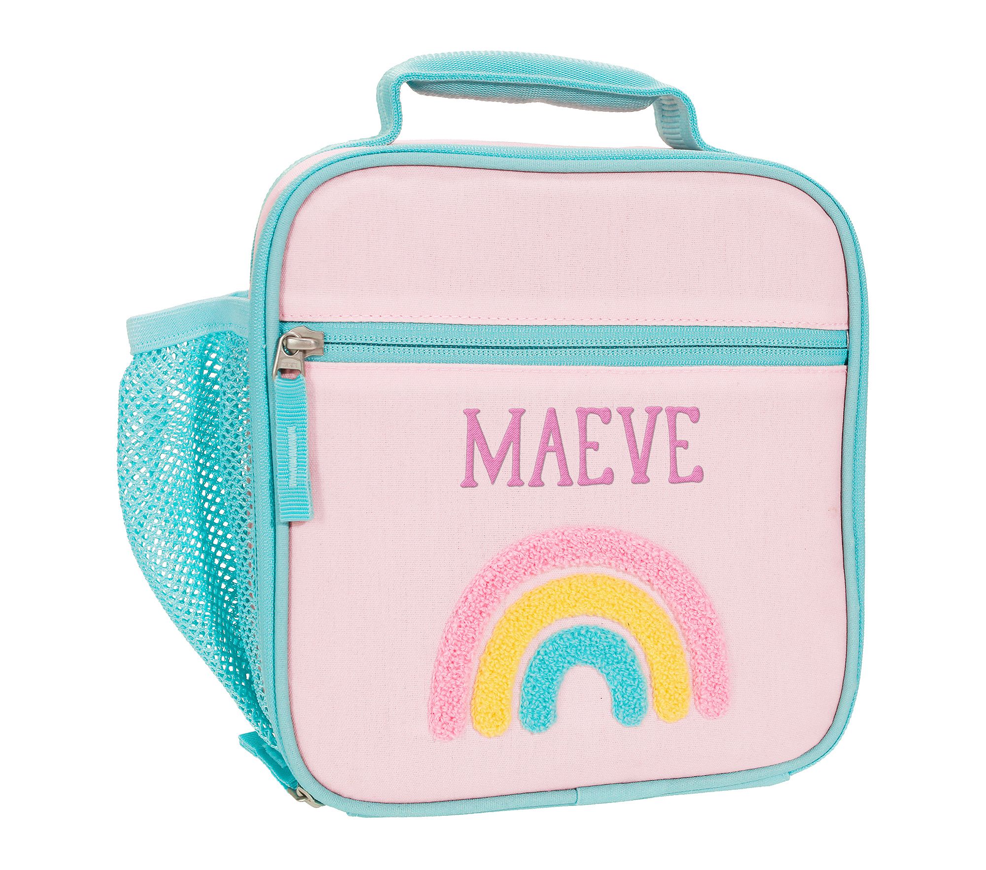 Mackenzie Pink Rainbows Chenille Backpacks