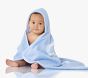 Bow Reversible Baby Beach Hooded Towel UPF 50+