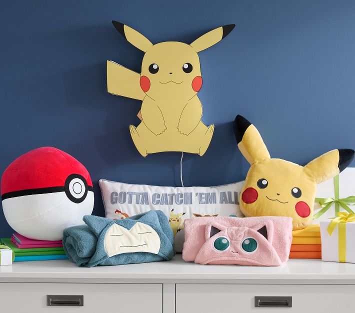 Pokémon Pikachu Pillow for Kids | Pottery Barn Kids