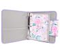 Mackenzie Lavender Floral Blooms Homework Holder