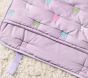 Mackenzie Puffer Lavender Bows Nap Mat &amp; Small Backpack Bundle