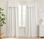 Pinch Pleat Valence Pom-Pom Blackout Curtain